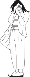 Person with camera