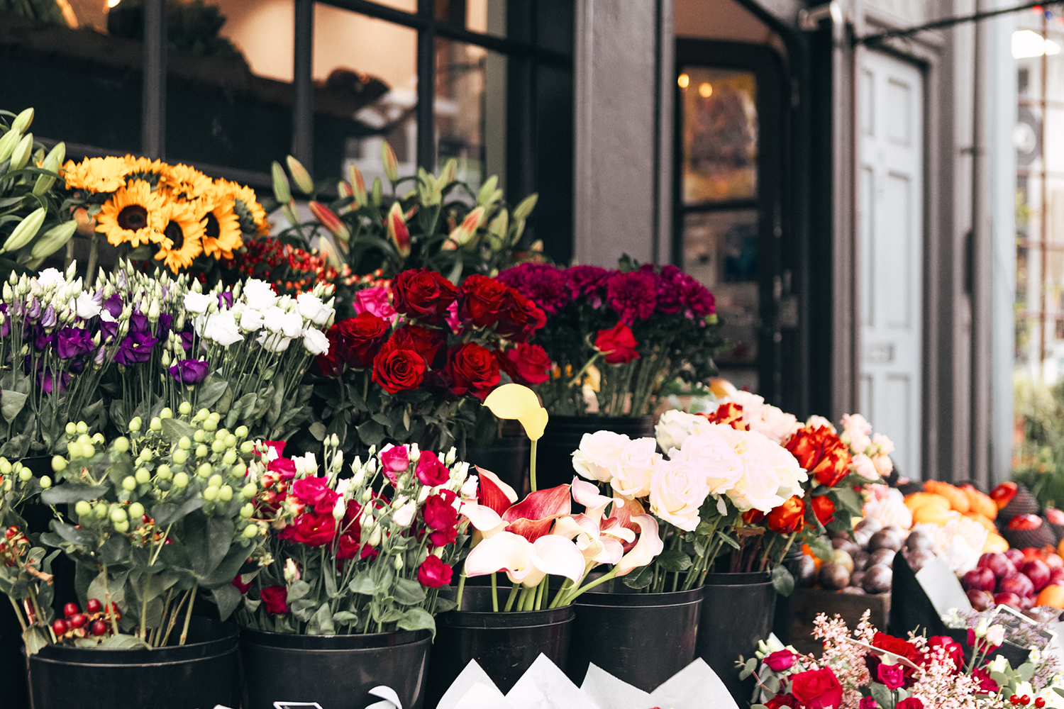 Image for quote: "Lennie really knows his stuff. He always has a great selection of fresh flowers, fruit, and veg"<br>